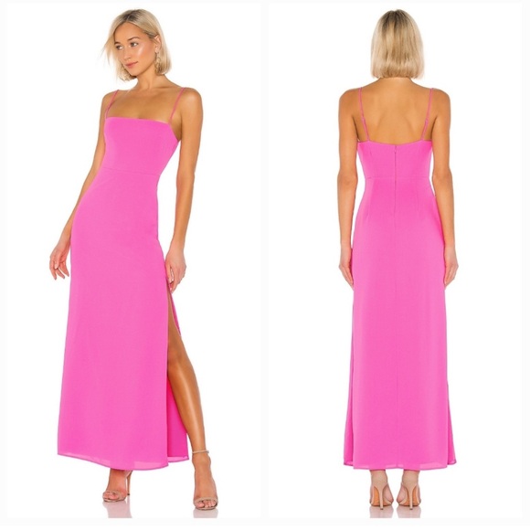 superdown Dresses & Skirts - Xs Addison hot pink maxi